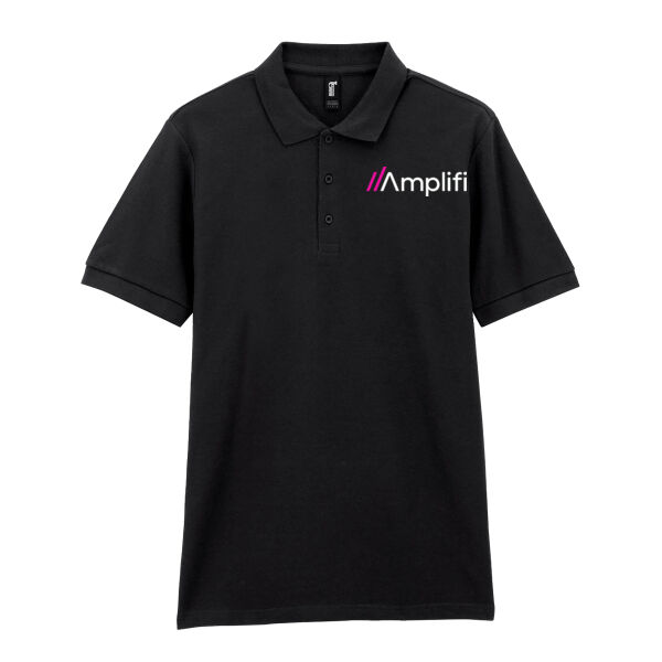 Amplifi Polo Shirt - Black Thumbnail