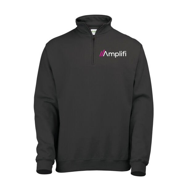 Amplifi ¼ Zip Sweatshirt - Black Thumbnail