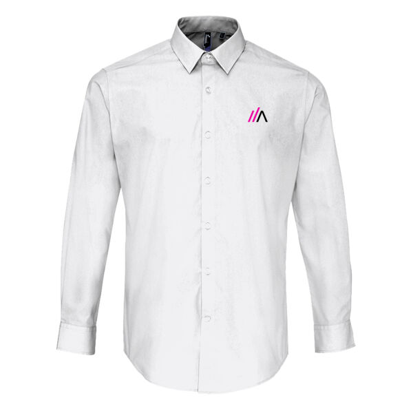 Amplifi Formal Shirt - White (Men's) Thumbnail