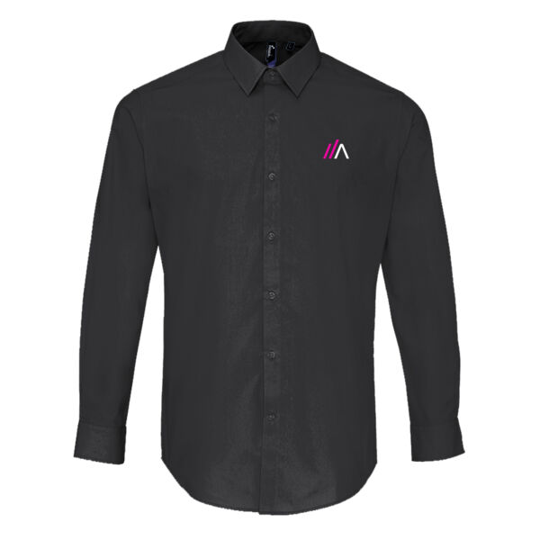 Amplifi Formal Shirt - Black (Men's) Thumbnail