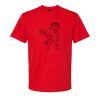 Softstyle™ midweight adult t-shirt Thumbnail