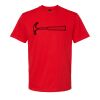 Softstyle™ midweight adult t-shirt Thumbnail