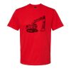 Softstyle™ midweight adult t-shirt Thumbnail