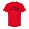 Softstyle™ midweight adult t-shirt Thumbnail