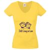 Lady-fit Valueweight V-Neck T-Shirt Thumbnail
